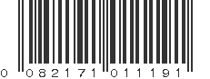 UPC 082171011191