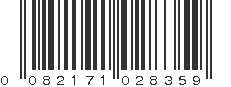UPC 082171028359