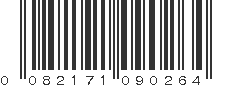 UPC 082171090264