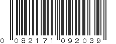 UPC 082171092039