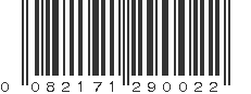 UPC 082171290022