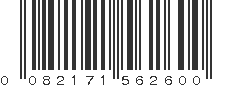 UPC 082171562600