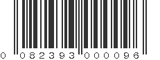 UPC 082393000096