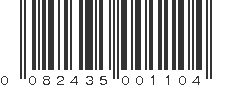 UPC 082435001104