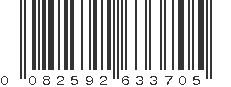 UPC 082592633705