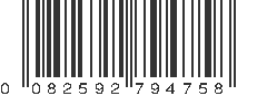 UPC 082592794758