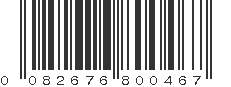 UPC 082676800467