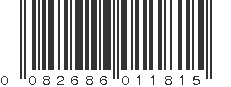 UPC 082686011815