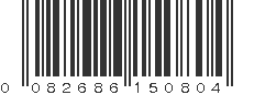UPC 082686150804