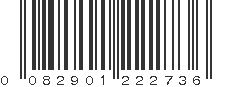 UPC 082901222736