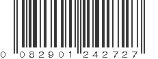 UPC 082901242727