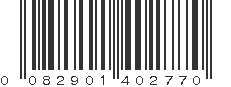 UPC 082901402770