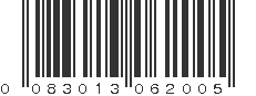 UPC 083013062005