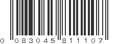 UPC 083045811107