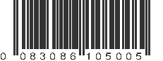 UPC 083086105005