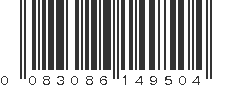 UPC 083086149504