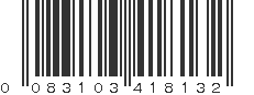 UPC 083103418132