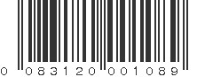 UPC 083120001089