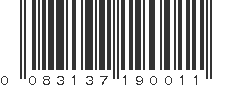 UPC 083137190011