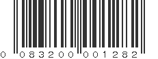 UPC 083200001282