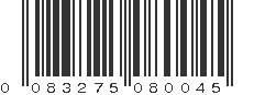 UPC 083275080045