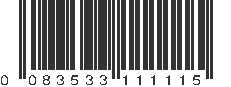 UPC 083533111115