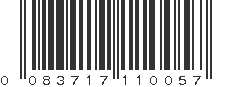 UPC 083717110057