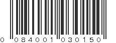 UPC 084001030150