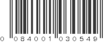 UPC 084001030549