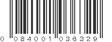 UPC 084001036329