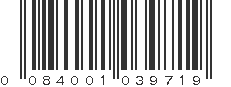 UPC 084001039719