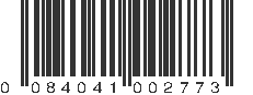 UPC 084041002773