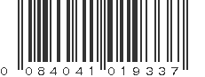 UPC 084041019337