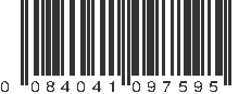 UPC 084041097595