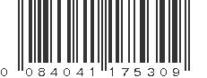 UPC 084041175309