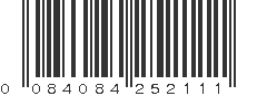 UPC 084084252111