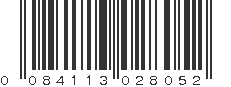 UPC 084113028052