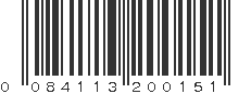 UPC 084113200151