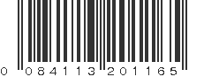 UPC 084113201165