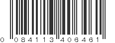 UPC 084113406461