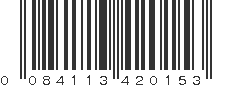 UPC 084113420153