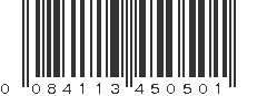 UPC 084113450501