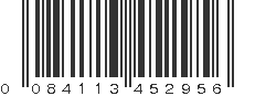 UPC 084113452956