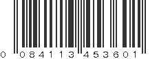 UPC 084113453601