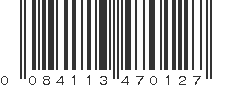 UPC 084113470127