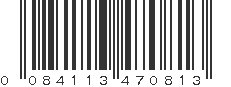 UPC 084113470813