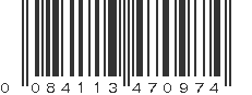 UPC 084113470974