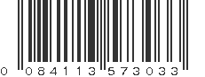 UPC 084113573033