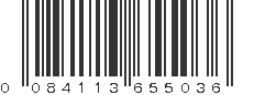 UPC 084113655036