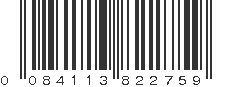 UPC 084113822759